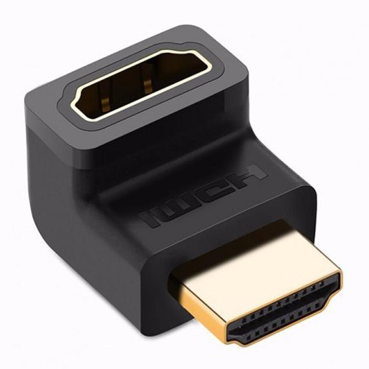 تبدیل HDMI نری به مادگی یوگرین مدل 20110 زاویه 90 درجه تبدیل HDMI نری به مادگی یوگرین مدل 20110 زاویه 90 درجه