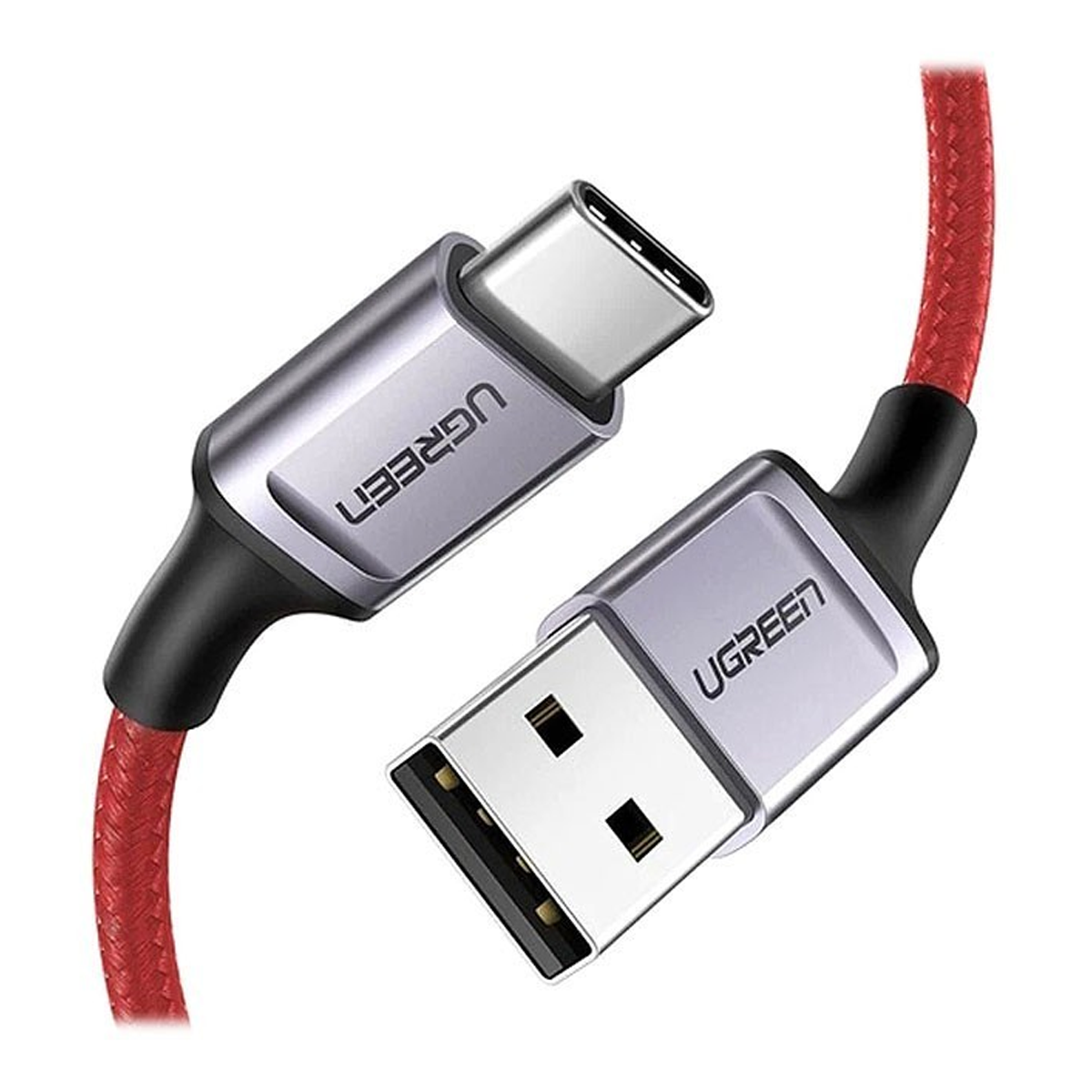کابل USB-C به USB 2.0 A یوگرین US505 مدل 20527 طول 1 متر کابل USB-C به USB 2.0 A یوگرین US505 مدل 20527 طول 1 متر