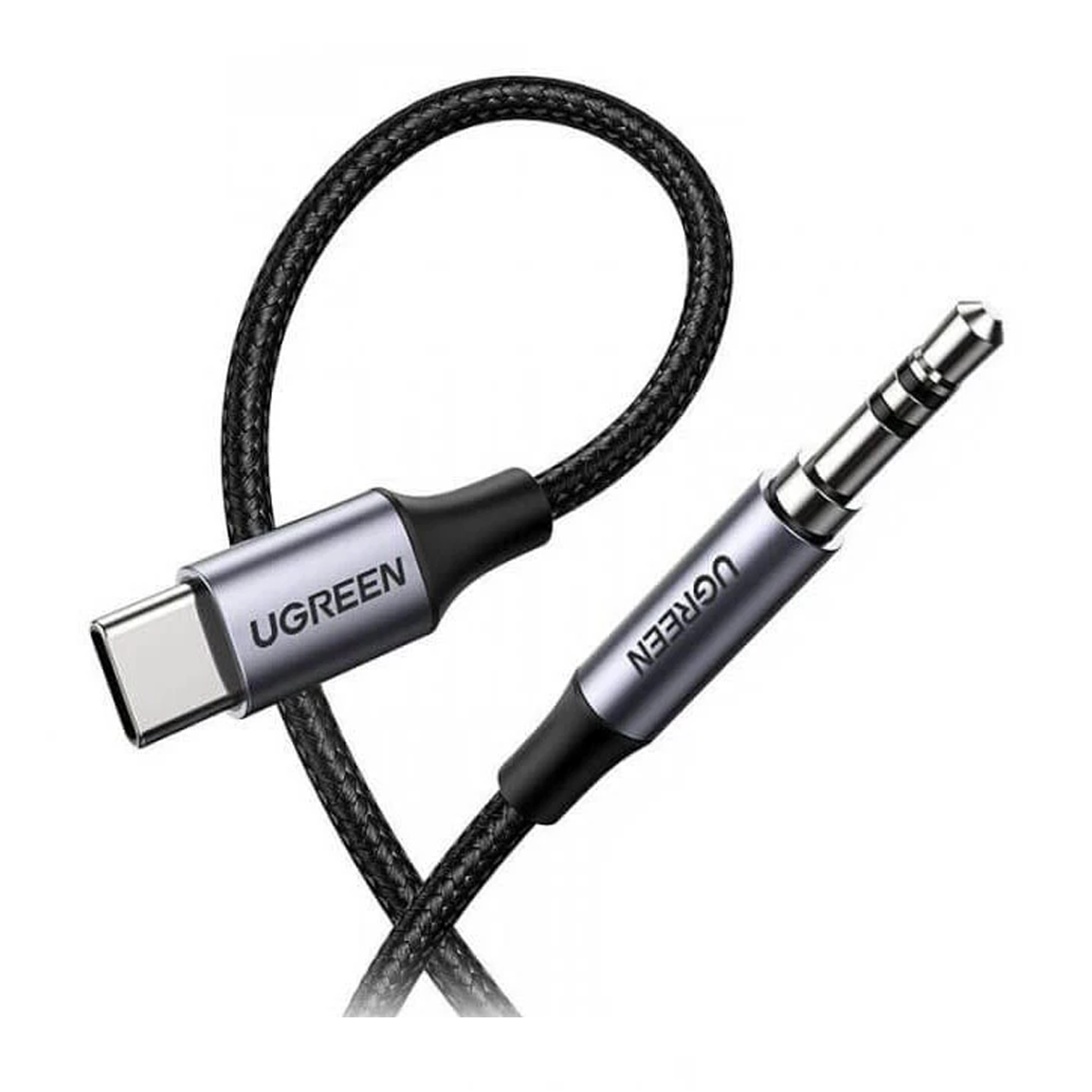 کابل USB-C به AUX یوگرین AV143 مدل 30633 طول 1 متر کابل USB-C به AUX یوگرین AV143 مدل 30633 طول 1 متر