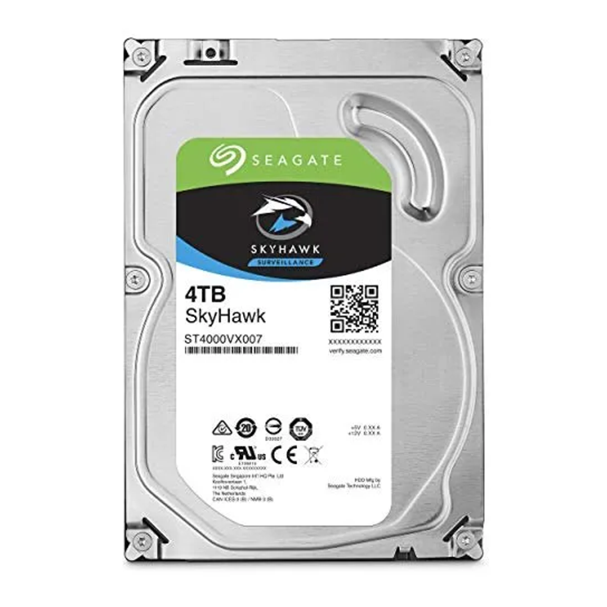 هارددیسک اینترنال سیگیت مدل SkyHawk ظرفیت 4 ترابایت هارددیسک اینترنال سیگیت مدل SkyHawk ظرفیت 4 ترابایت