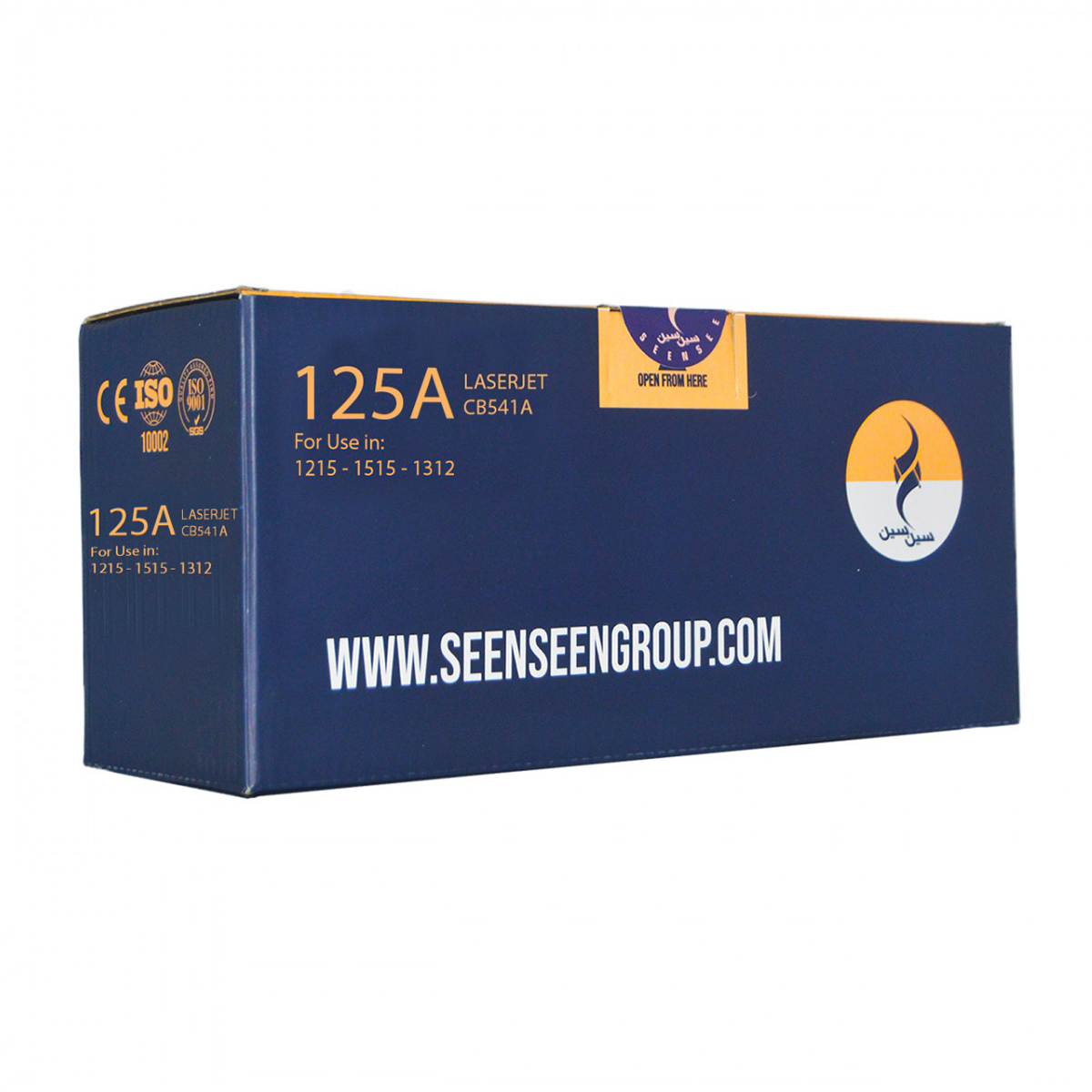 کارتریج سین سین طرح HP 125A زرد کارتریج سین سین طرح HP 125A زرد