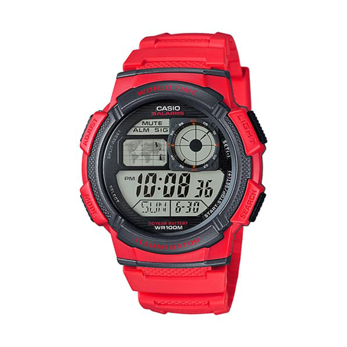 ساعت دیجیتال کاسیو مدل AE-1000W-4A ساعت دیجیتال کاسیو مدل AE-1000W-4A