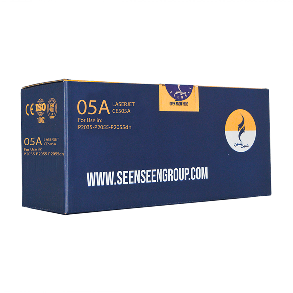 کارتریج سین سین طرح HP 05A مشکی کارتریج سین سین طرح HP 05A مشکی