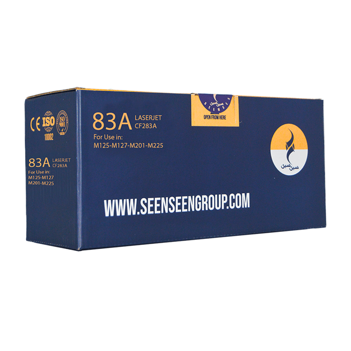 کارتریج سین سین طرح HP 83A مشکی کارتریج سین سین طرح HP 83A مشکی