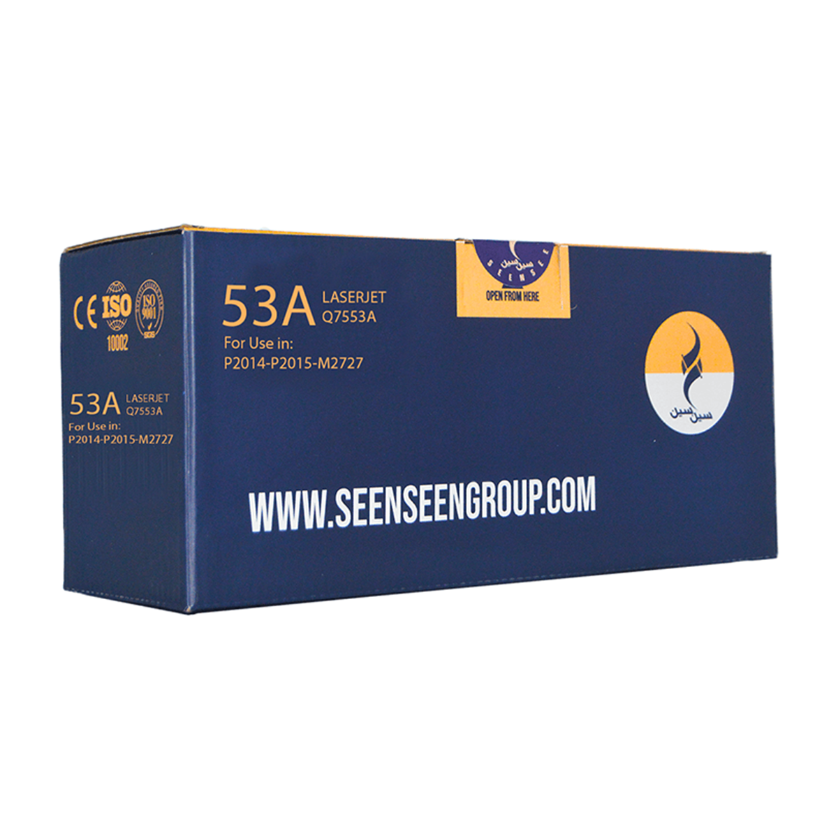 کاتریج سین سین طرح HP 53A مشکی کاتریج سین سین طرح HP 53A مشکی