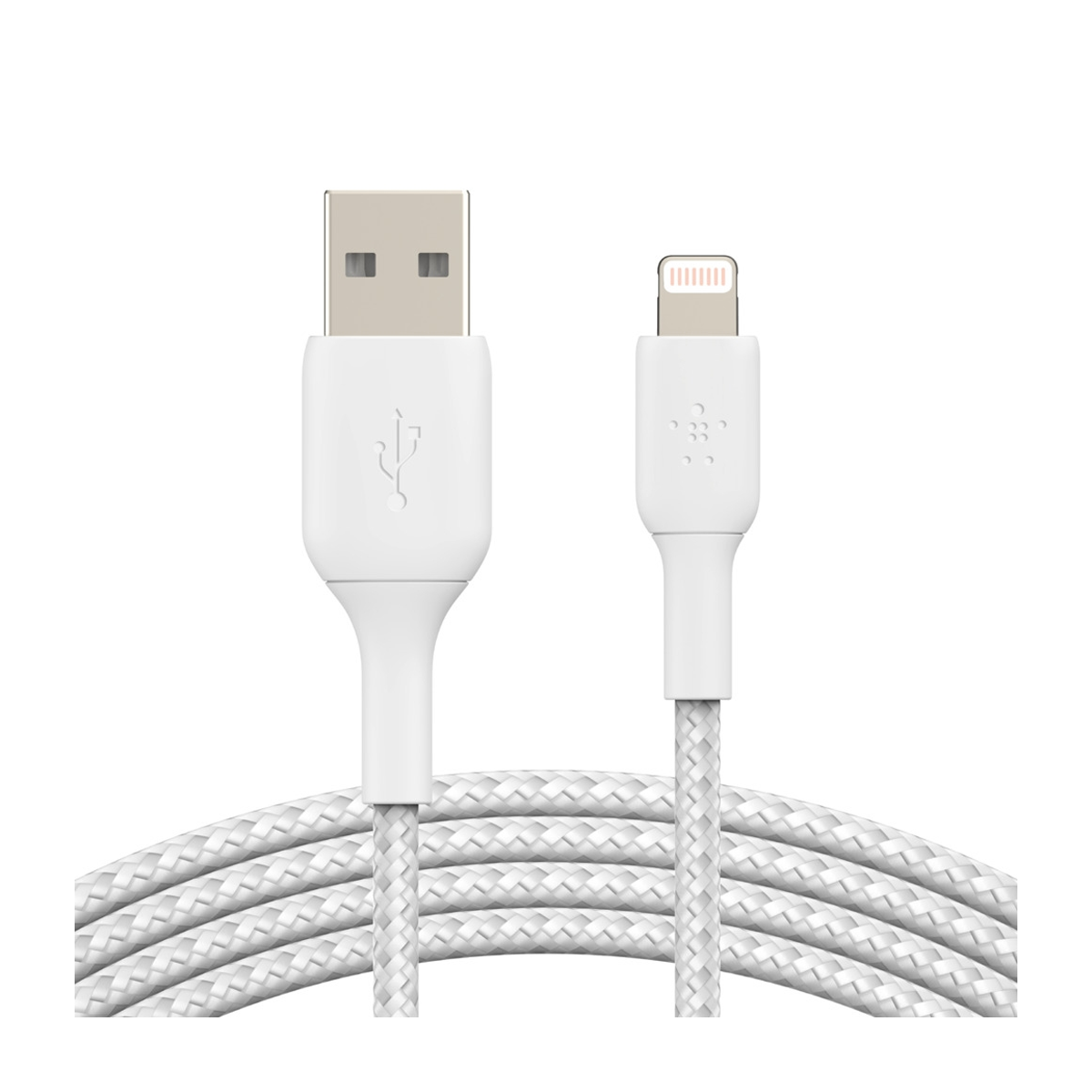 کابل لایتنینگ به USB-A بلکین مدل CAA002bt1MWH طول 1 متر کابل لایتنینگ به USB-A بلکین مدل CAA002bt1MWH طول 1 متر