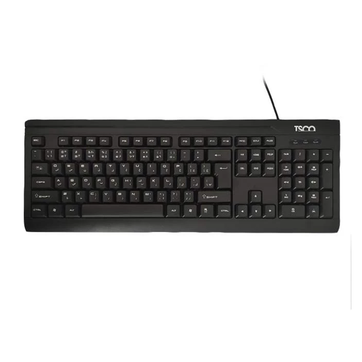کیبورد با سیم تسکو مدل TK 8015 کیبورد با سیم تسکو مدل TK 8015