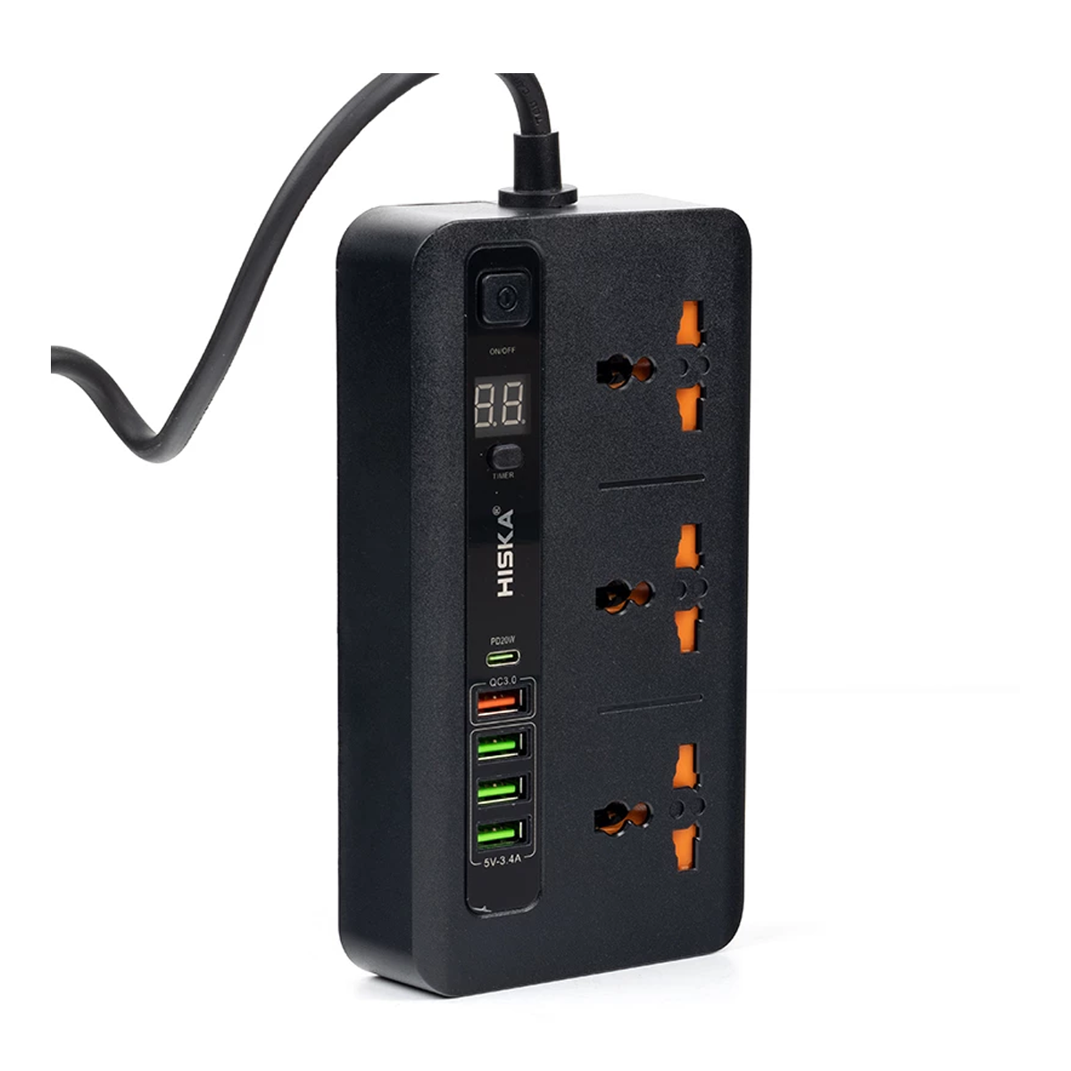 چند راهی برق هیسکا مدل CH-5520 چند راهی برق هیسکا مدل CH-5520