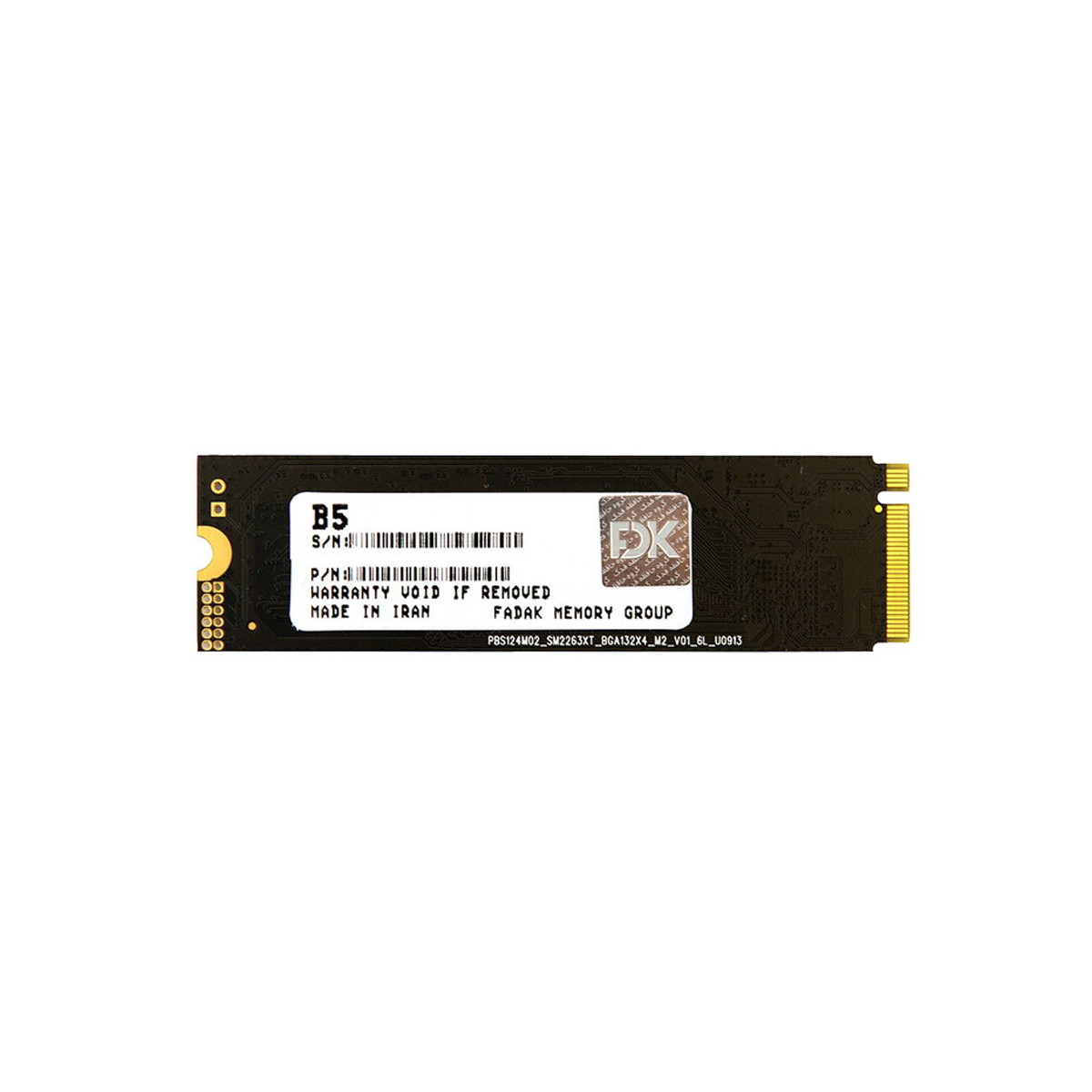 هارد اس اس دی اینترنال فدک مدل FDK B5 SERIES M.2 ظرفیت 256 گیگابایت هارد اس اس دی اینترنال فدک مدل FDK B5 SERIES M.2 ظرفیت 256 گیگابایت