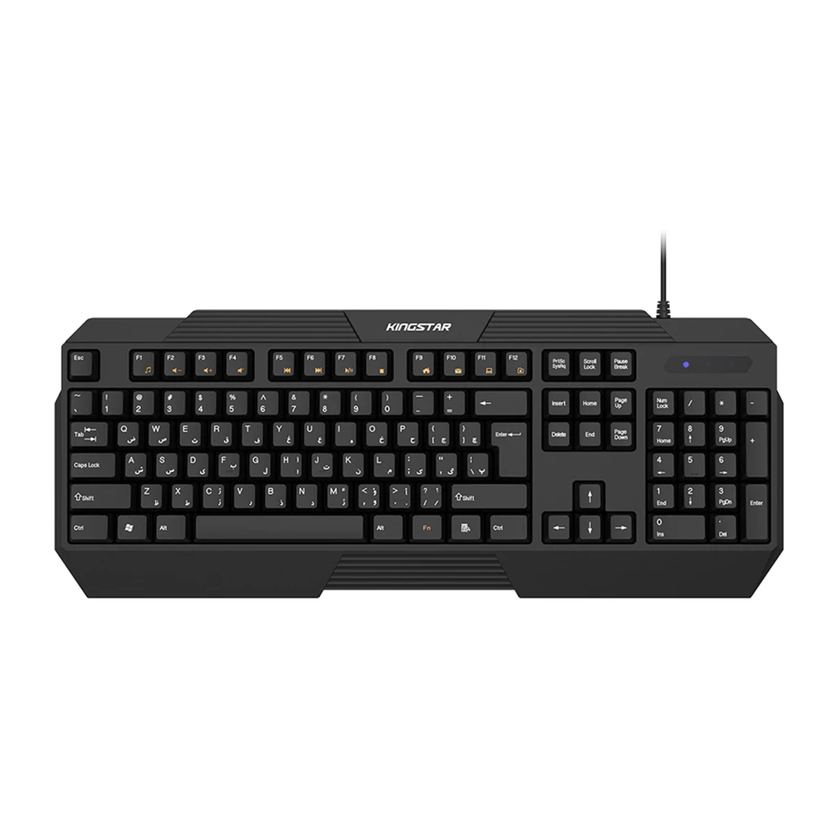 کیبورد با سیم کینگ استار مدل KB72 کیبورد با سیم کینگ استار مدل KB72