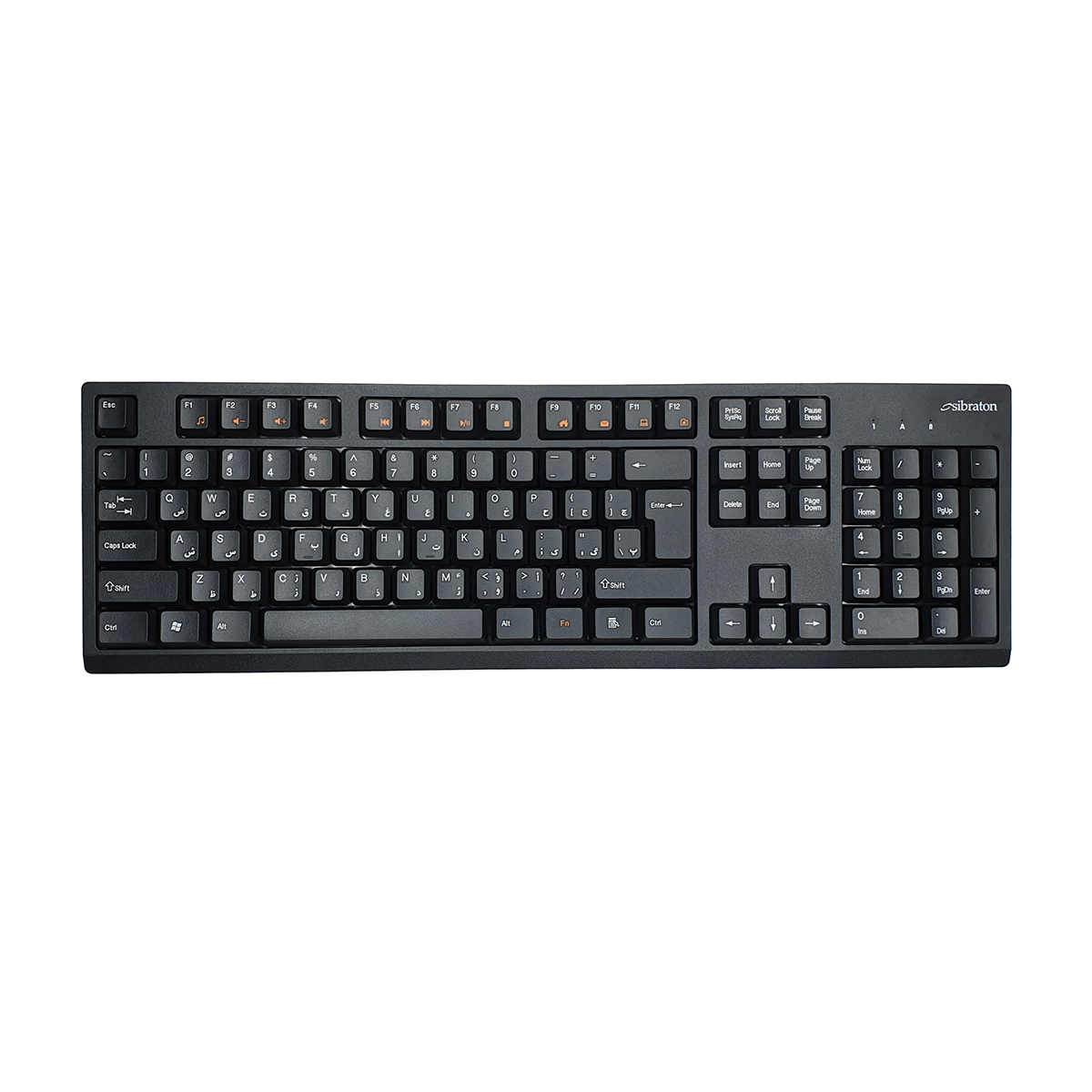 کیبورد بی سیم سیبراتون مدل SKB557W کیبورد بی سیم سیبراتون مدل SKB557W