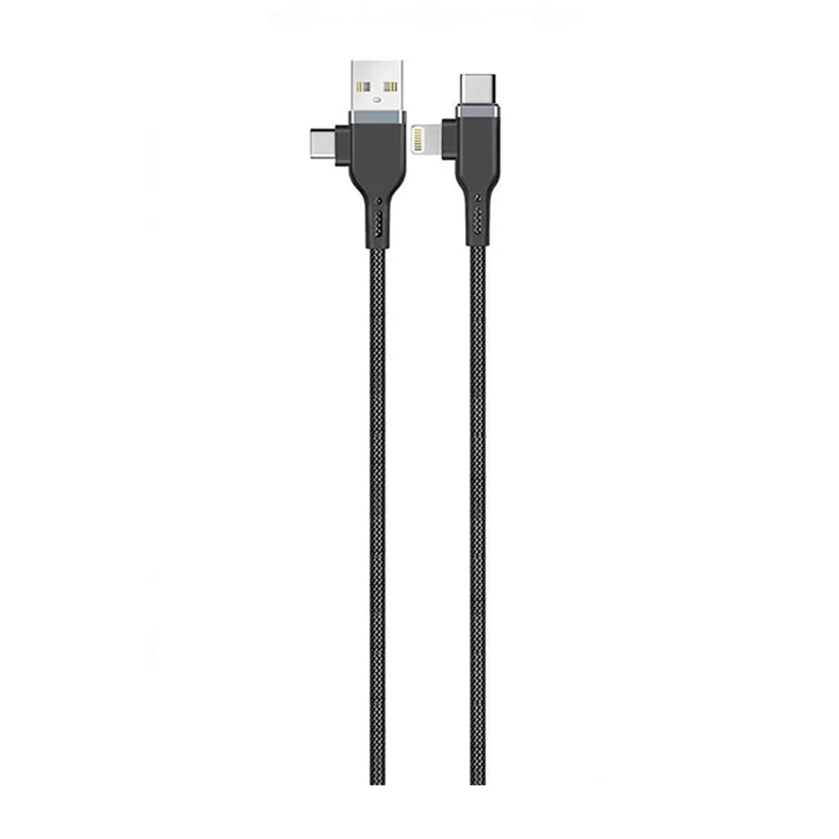 کابل تبدیل تایپ سی به لایتنینگ ویوو مدل PT04 طول 1.2 متر کابل تبدیل تایپ سی به لایتنینگ ویوو مدل PT04 طول 1.2 متر