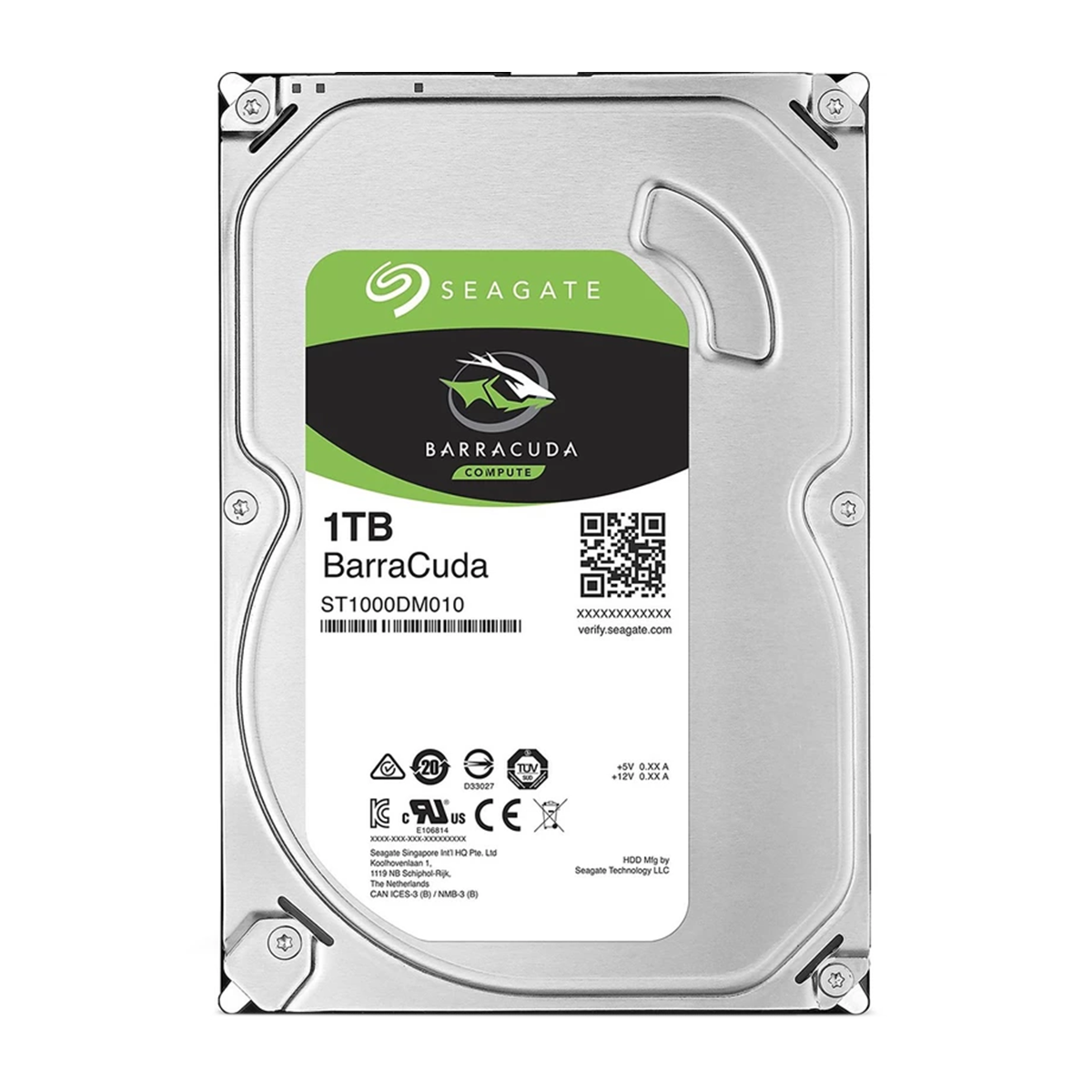 هارد دیسک اینترنال سیگیت مدل BarraCuda ظرفیت 1 ترابایت هارد دیسک اینترنال سیگیت مدل BarraCuda ظرفیت 1 ترابایت