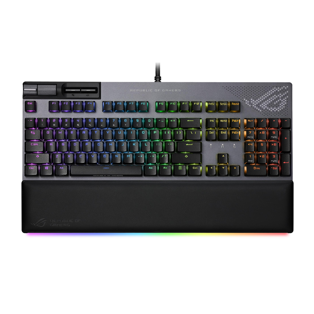 کیبورد گیمینگ ایسوس مدل ROG Strix Flare II Animate کیبورد گیمینگ ایسوس مدل ROG Strix Flare II Animate