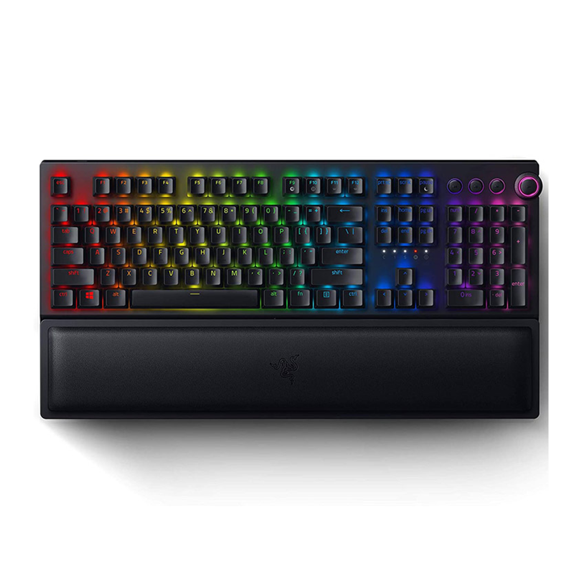 کیبورد گیمینگ ریزر مدل BlackWidow V3 Pro سوئیچ سبز مکانیکال کیبورد گیمینگ ریزر مدل BlackWidow V3 Pro سوئیچ سبز مکانیکال