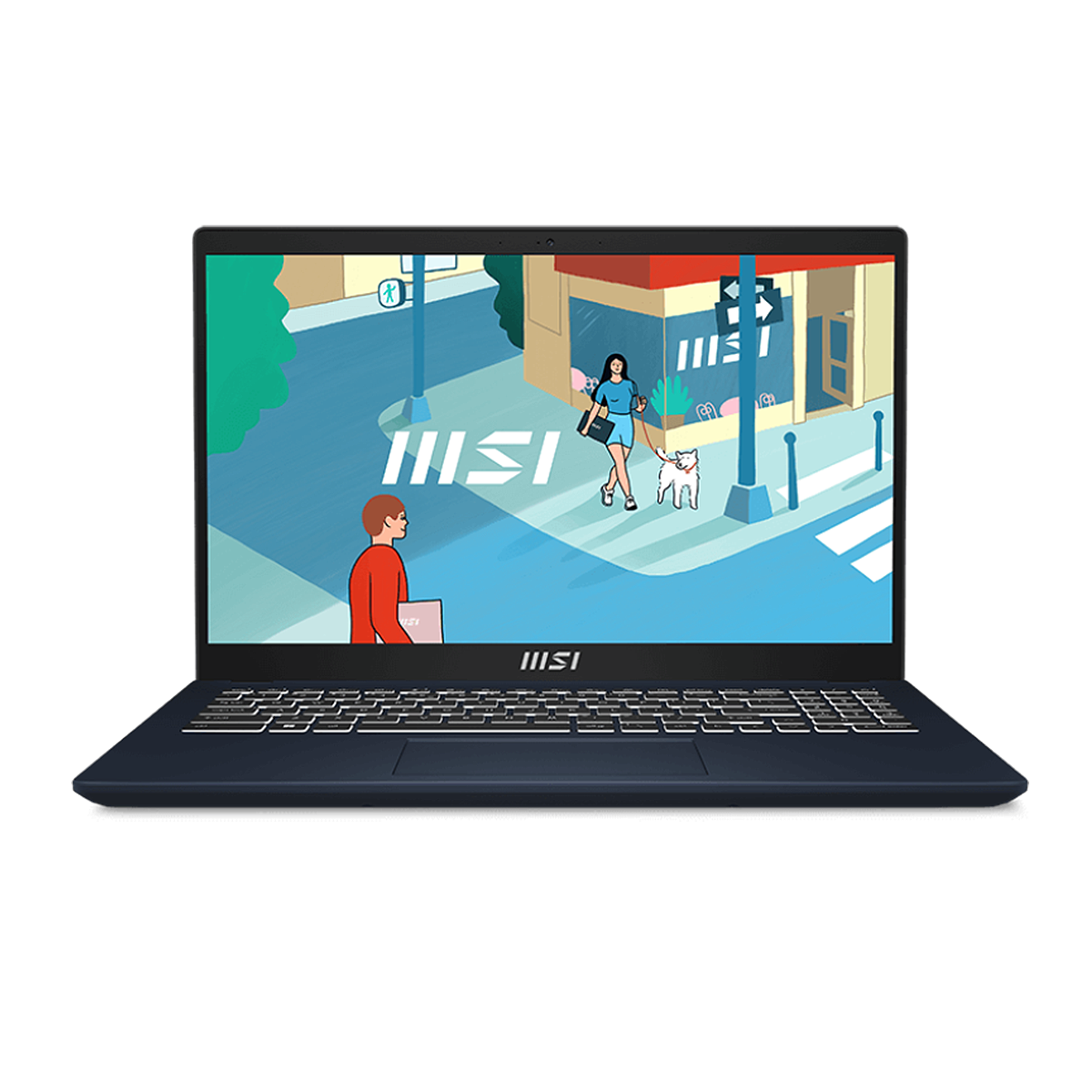 لپ تاپ ام اس آی 15.6 اینچی مدل Modern 15 B13M i5 1335u 8GB 512GB SSD Iris XE 