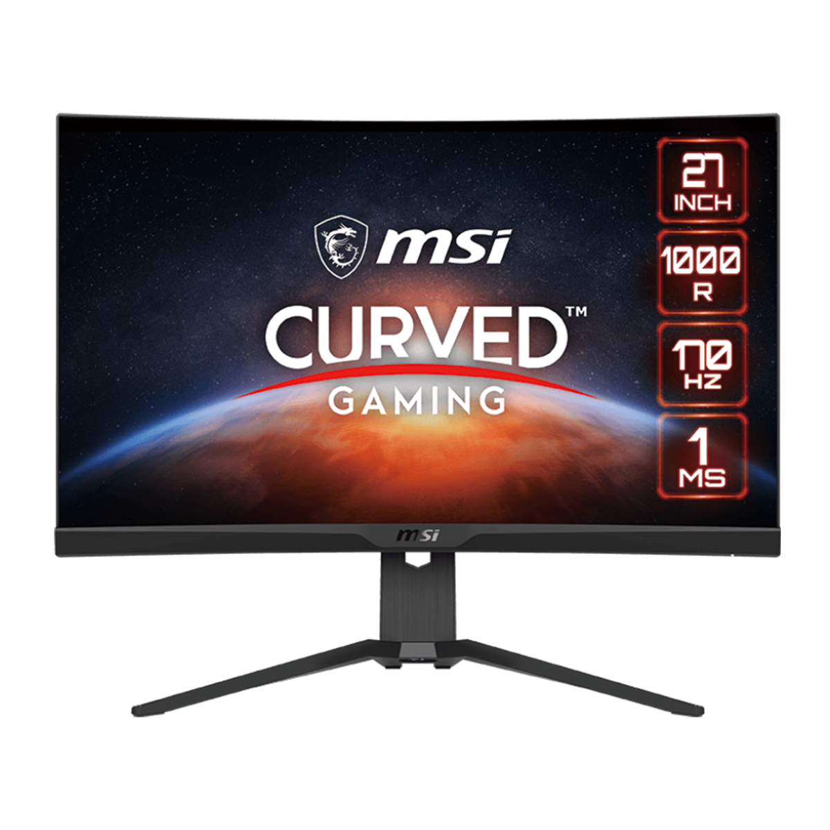 مانیتور گیمینگ ام اس آی مدل G272CQP سایز 27 اینچ 