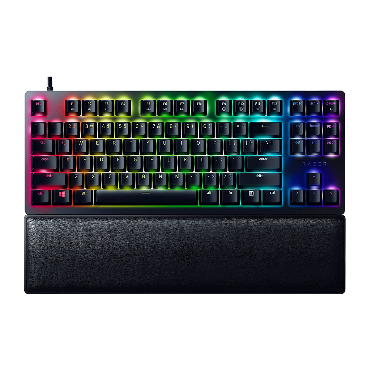کیبورد گیمینگ ریزر مدل Huntsman V2 Tenkeyless سوئیچ بنفش کیبورد گیمینگ ریزر مدل Huntsman V2 Tenkeyless سوئیچ بنفش