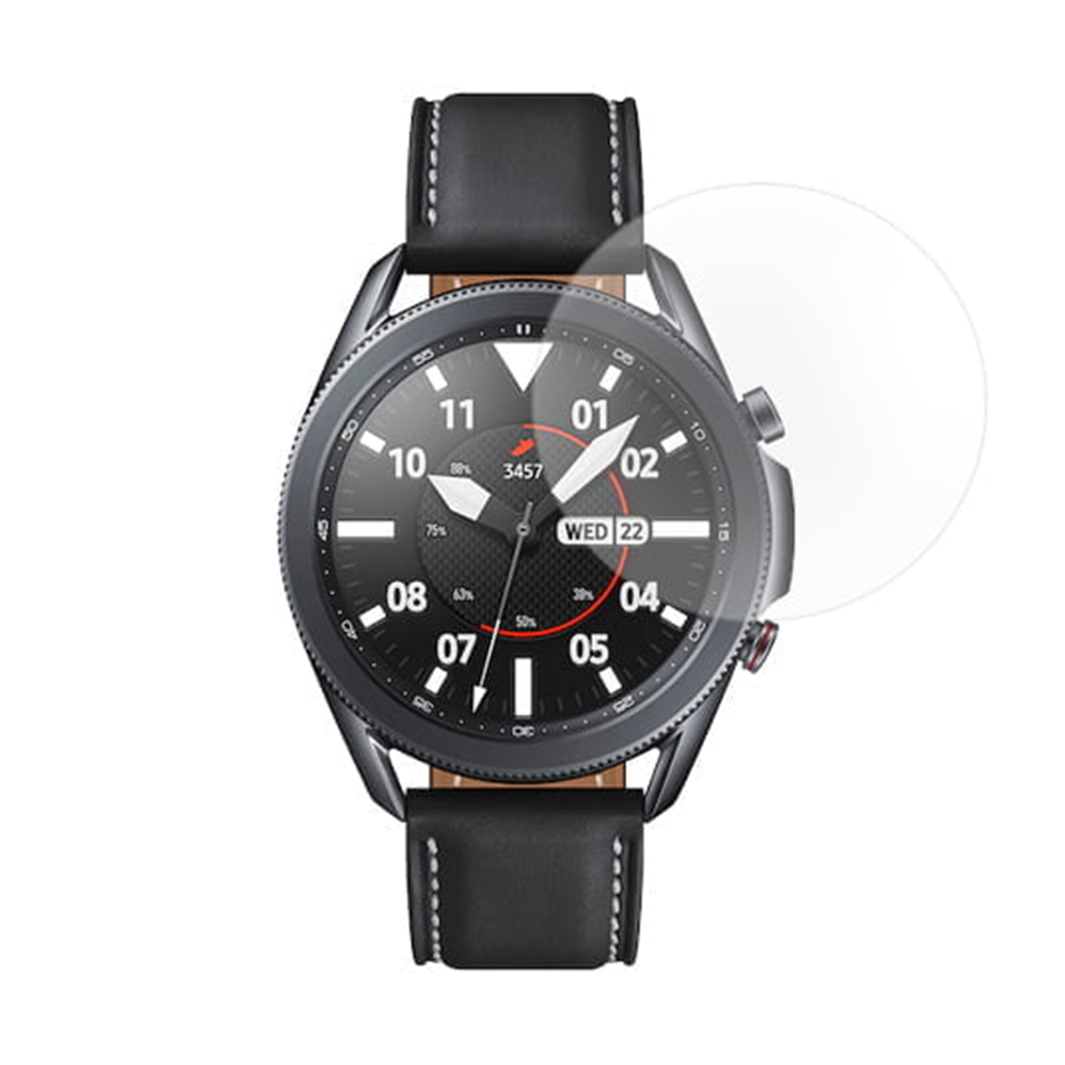 گلس ساعت سامسونگ R840 (Watch 3 45mm) مدل Full گلس ساعت سامسونگ R840 (Watch 3 45mm) مدل Full