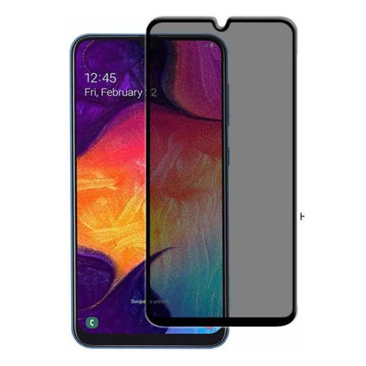 محافظ شیشه ای تمام چسب Privacy برای گوشی سامسونگ Galaxy A50 محافظ شیشه ای تمام چسب Privacy برای گوشی سامسونگ Galaxy A50