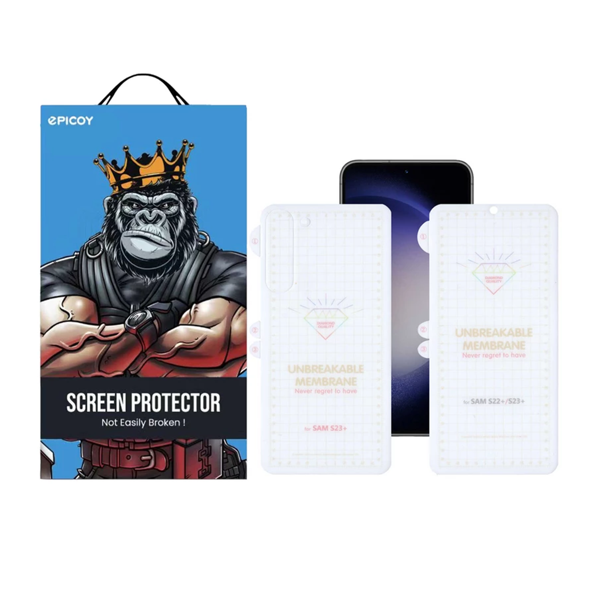 گلس گوشی سامسونگ Galaxy S23 Plus اپیکوی مدل Hydrogel گلس گوشی سامسونگ Galaxy S23 Plus اپیکوی مدل Hydrogel