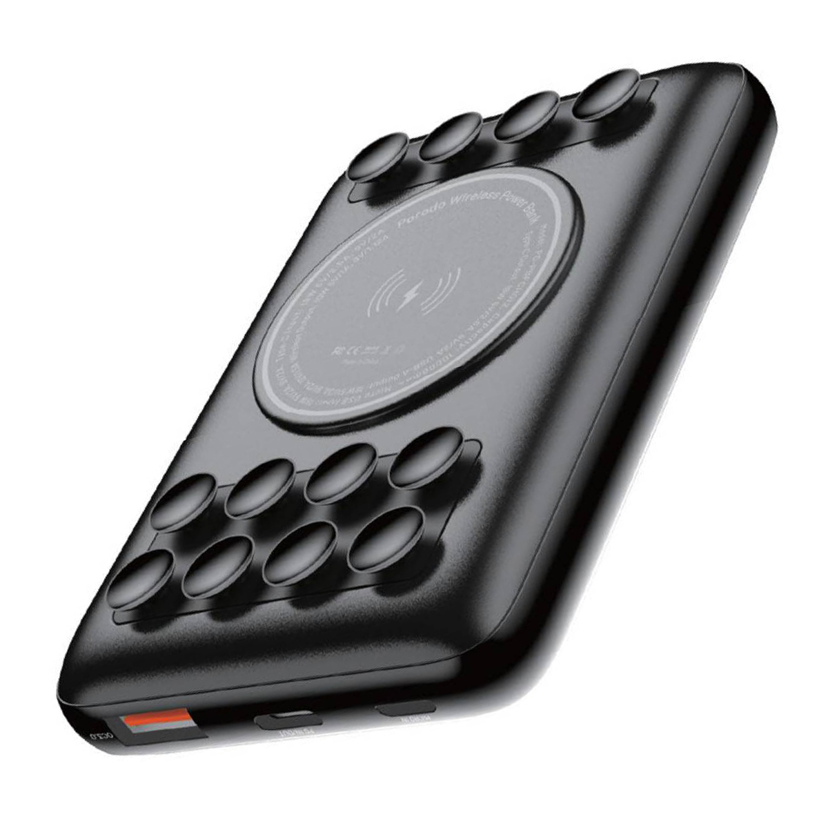 پاوربانک پرودو مدل Suction PD-PBFCH012 ظرفیت 10000 میلی آمپر