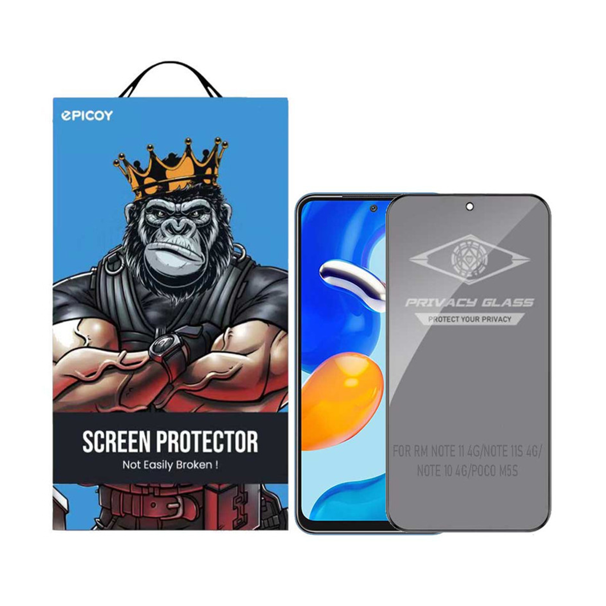 گلس گوشی شیائومی Redmi Note 11 4G /Note 11s 4G /Note 10 4G /Poco M5s اپیکوی مدل Pte گلس گوشی شیائومی Redmi Note 11 4G /Note 11s 4G /Note 10 4G /Poco M5s اپیکوی مدل Pte