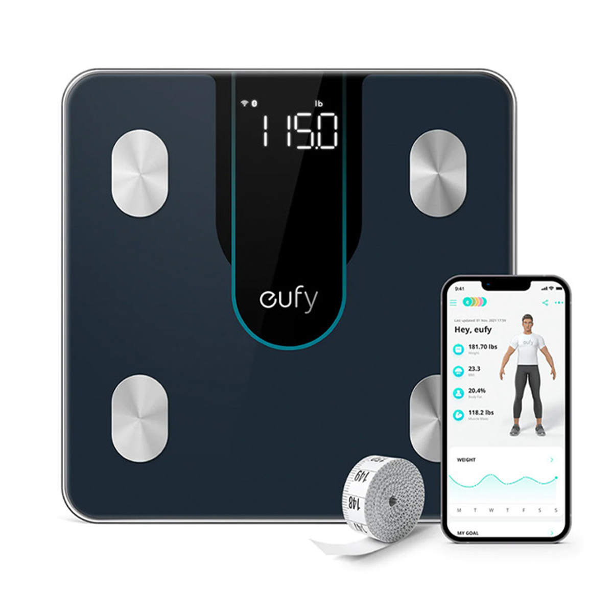 ترازو دیجیتال انکر Eufy Smart Scale P2 مدل T9148
