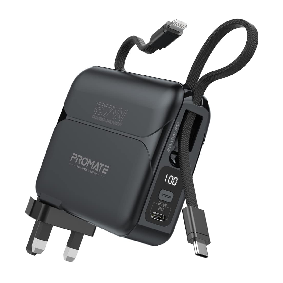 پاوربانک پرومیت مدل PowerPack-20Pro ظرفیت 20000 میلی آمپر ساعت پاوربانک پرومیت مدل PowerPack-20Pro ظرفیت 20000 میلی آمپر ساعت