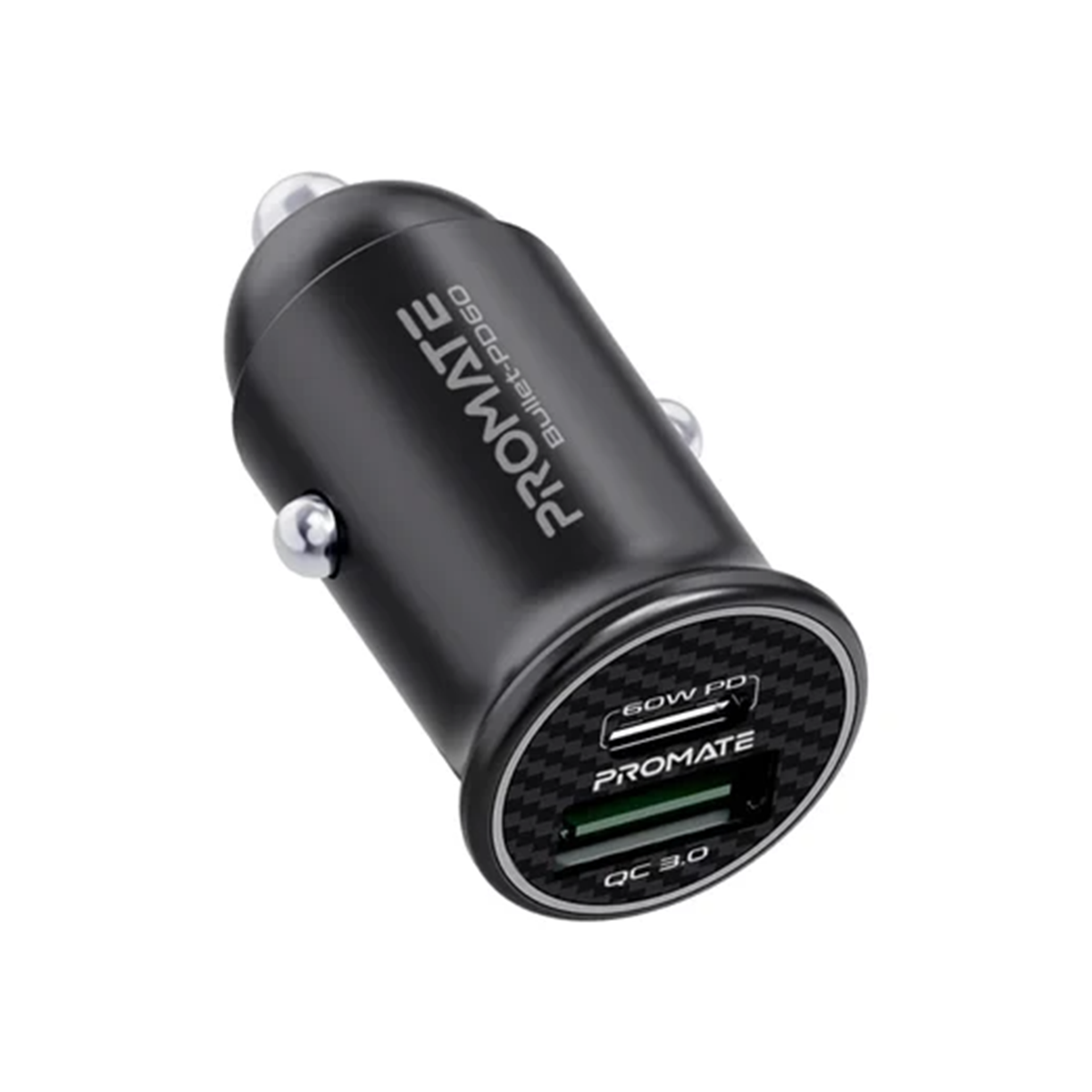شارژر فندکی پرومیت مدل Bullet-PD60 شارژر فندکی پرومیت مدل Bullet-PD60