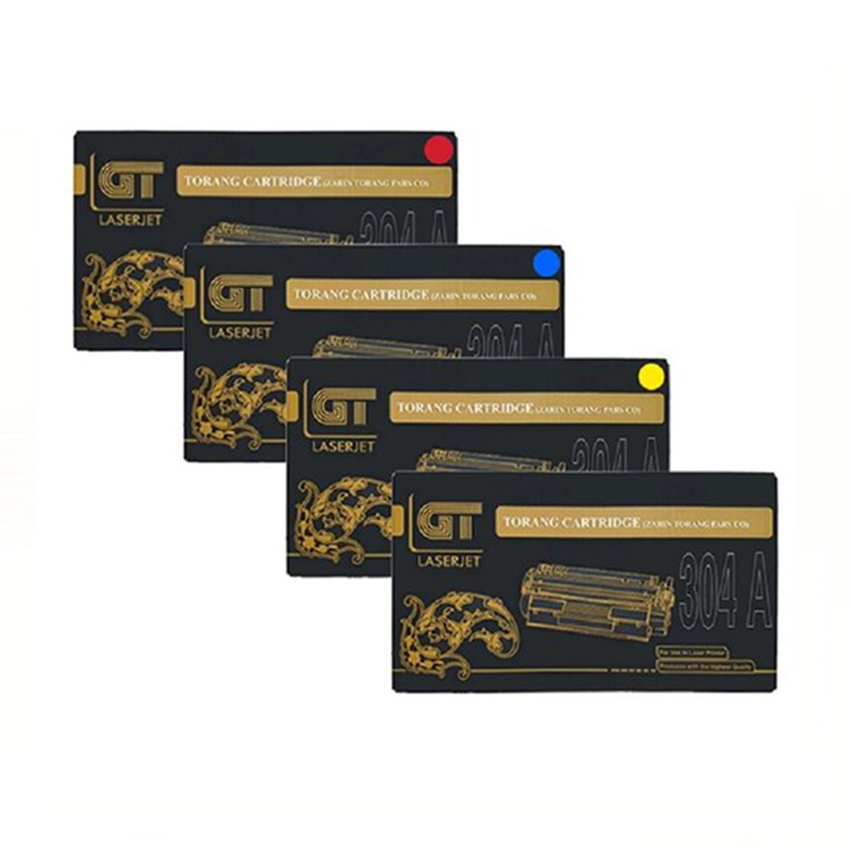 کارتریج جی تی طرح اچ پی 304ASET ست چهار رنگ کارتریج جی تی طرح اچ پی 304ASET ست چهار رنگ