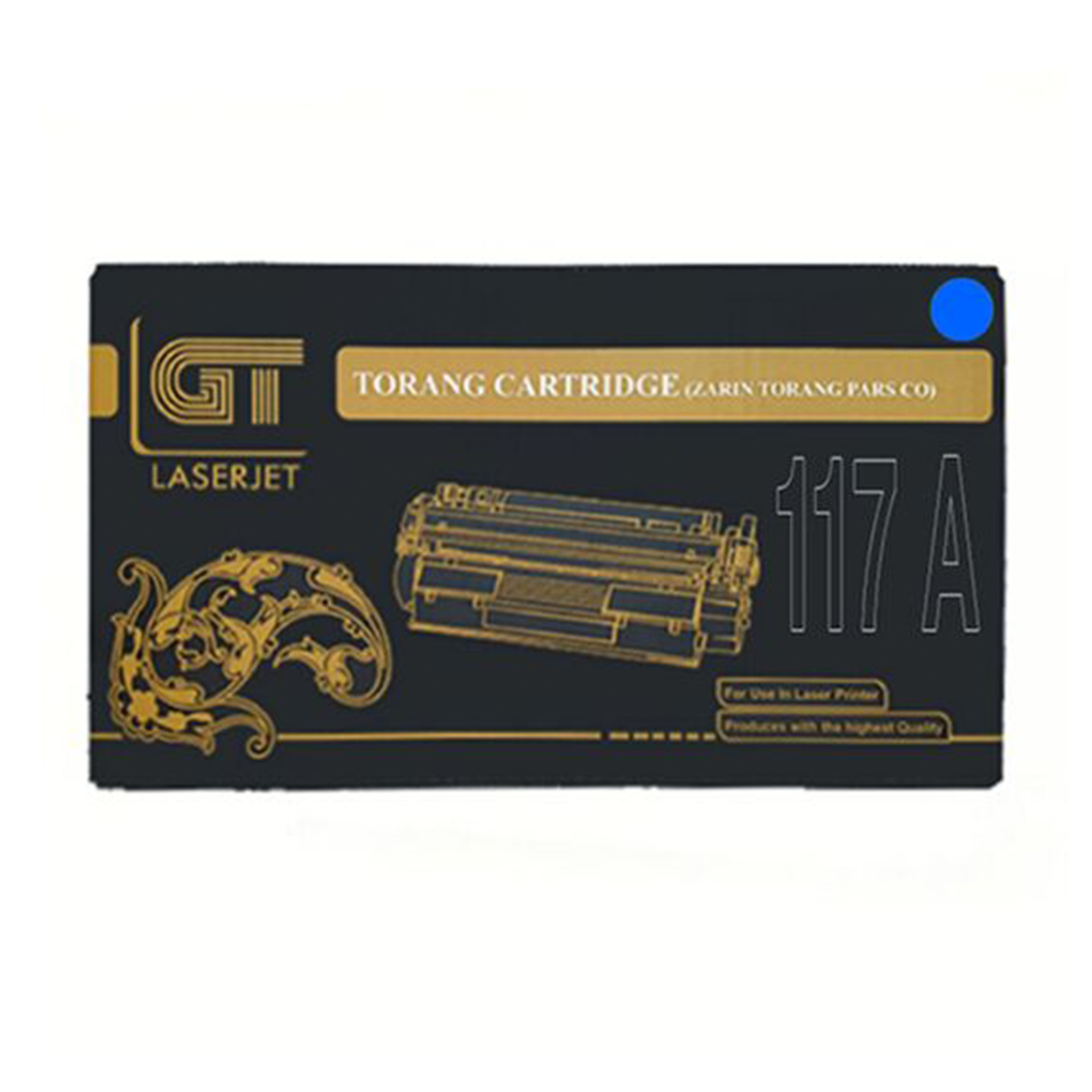 کارتریج جی تی طرح اچ پی 117AC آبی کارتریج جی تی طرح اچ پی 117AC آبی