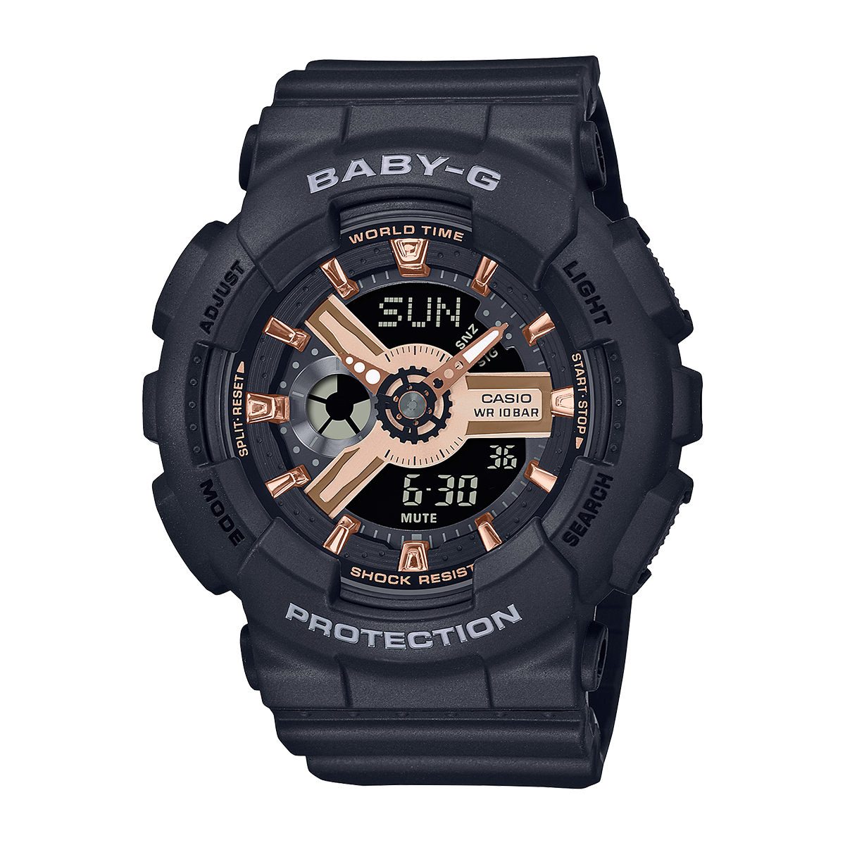 ساعت کاسیو بیبی جی زنانه مدل BA-110XRG-1A ساعت کاسیو بیبی جی زنانه مدل BA-110XRG-1A