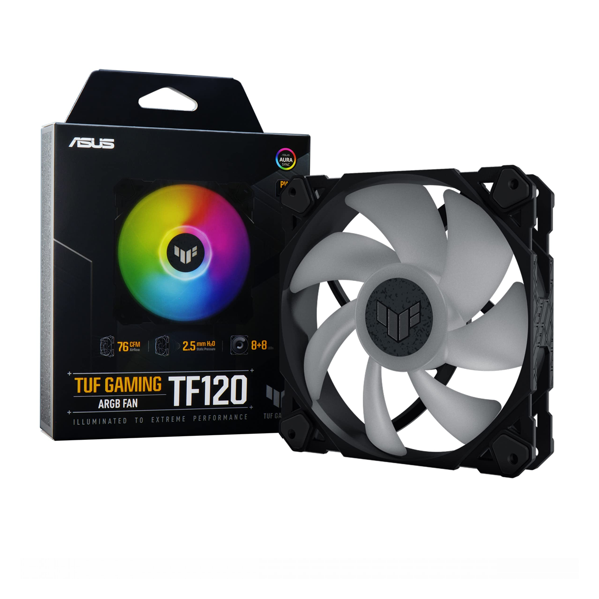 فن کیس ایسوس مدل TUF Gaming TF120 ARGB فن کیس ایسوس مدل TUF Gaming TF120 ARGB