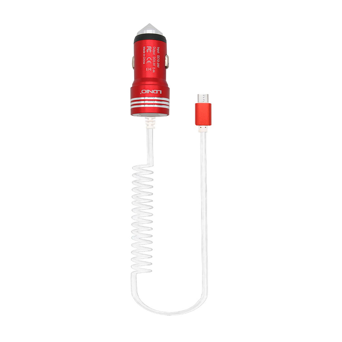 شارژر فندکی الدینیو مدل DL-C1000 شارژر فندکی الدینیو مدل DL-C1000