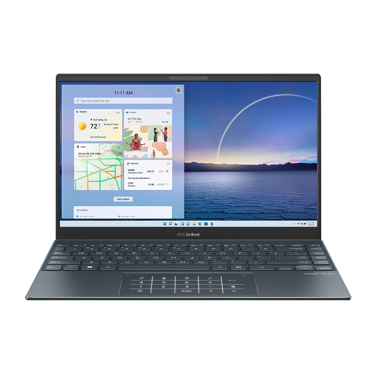 لپ تاپ ایسوس 13 اینچی مدل ZenBook 13 OLED UX325EA i5 1135G7 8GB 512GB 