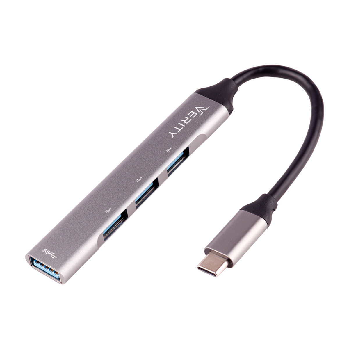 هاب تایپ سی وریتی 4 پورت مدل H410 T هاب تایپ سی وریتی 4 پورت مدل H410 T