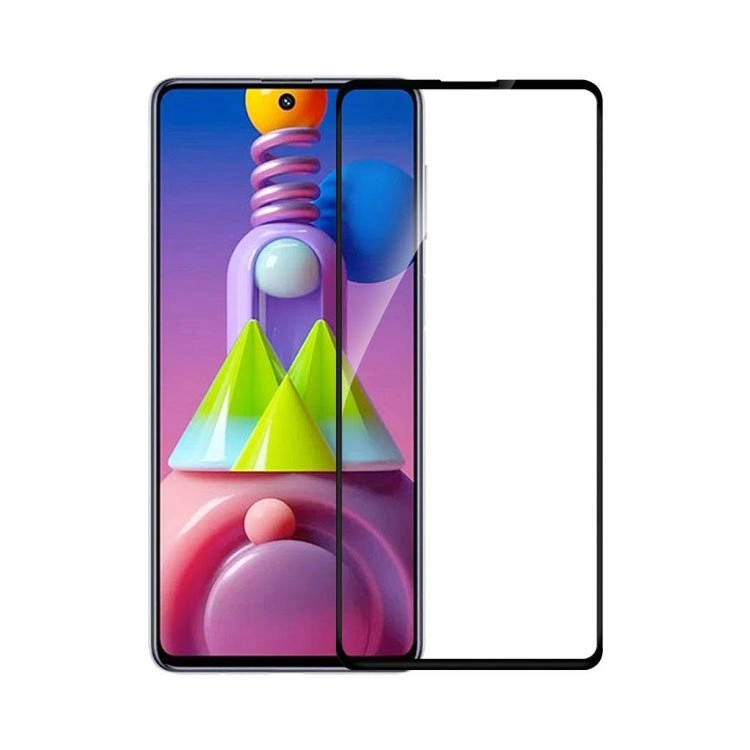 محافظ گلس فول چسب سامسونگ Galaxy M51 محافظ گلس فول چسب سامسونگ Galaxy M51