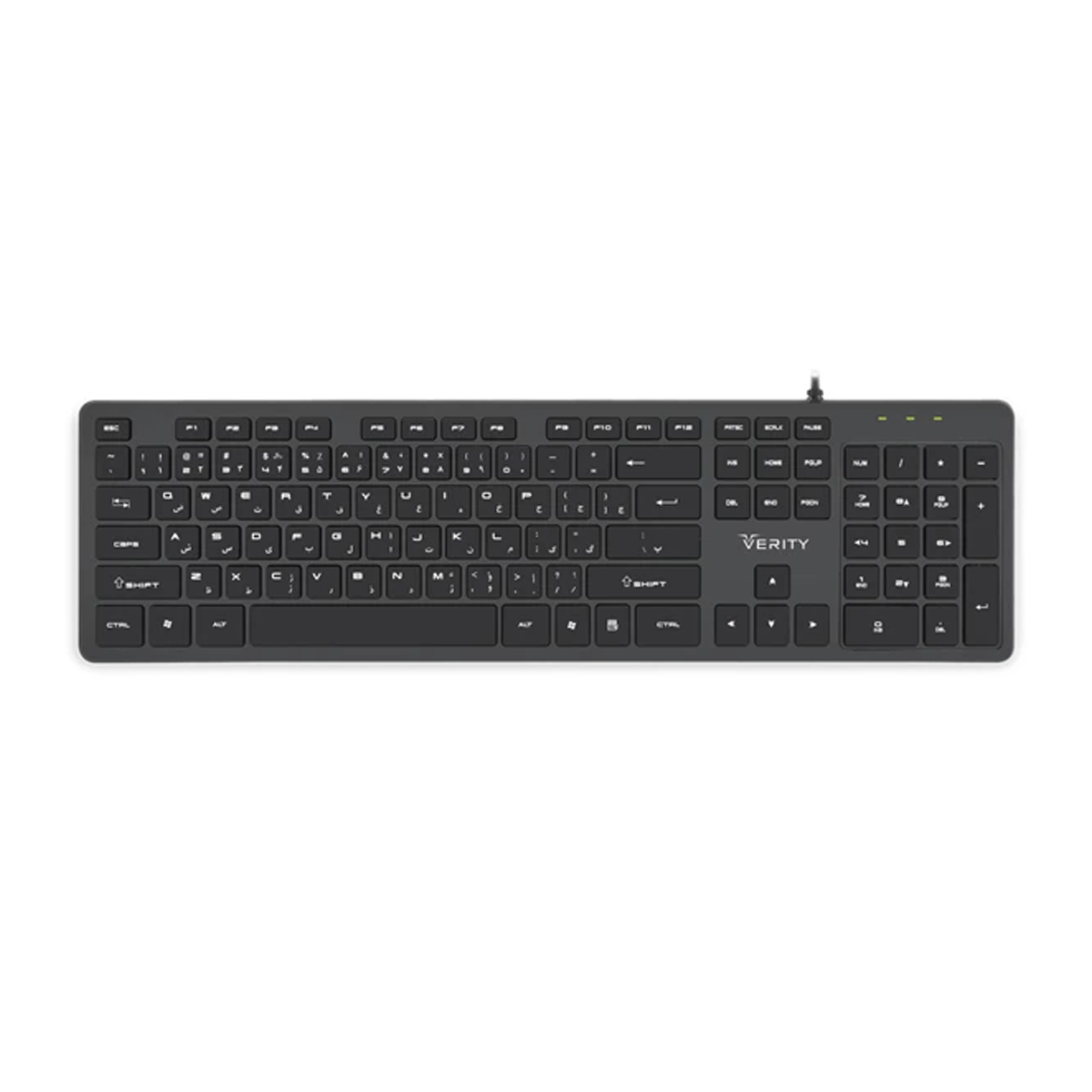 کیبورد با سیم وریتی مدل V-KB6137 کیبورد با سیم وریتی مدل V-KB6137