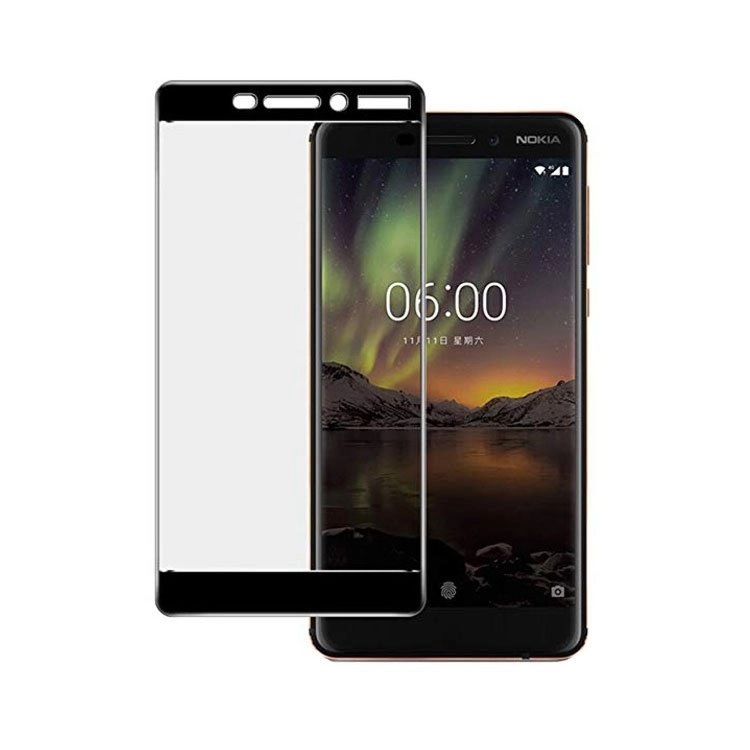 محافظ صفحه نمایش شیشه ای مناسب برای نوکیا 6.1 محافظ صفحه نمایش شیشه ای مناسب برای نوکیا 6.1