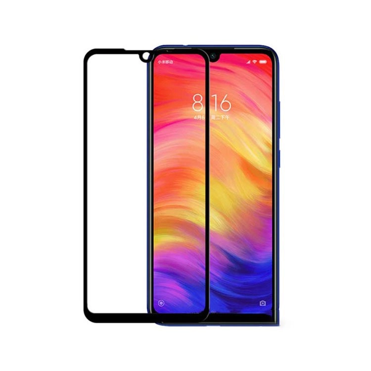 محافظ گلس تمام صفحه (فول گلس) مناسب برای گوشی شیائومی Redmi Note 7 / Note 7 Pro محافظ گلس تمام صفحه (فول گلس) مناسب برای گوشی شیائومی Redmi Note 7 / Note 7 Pro