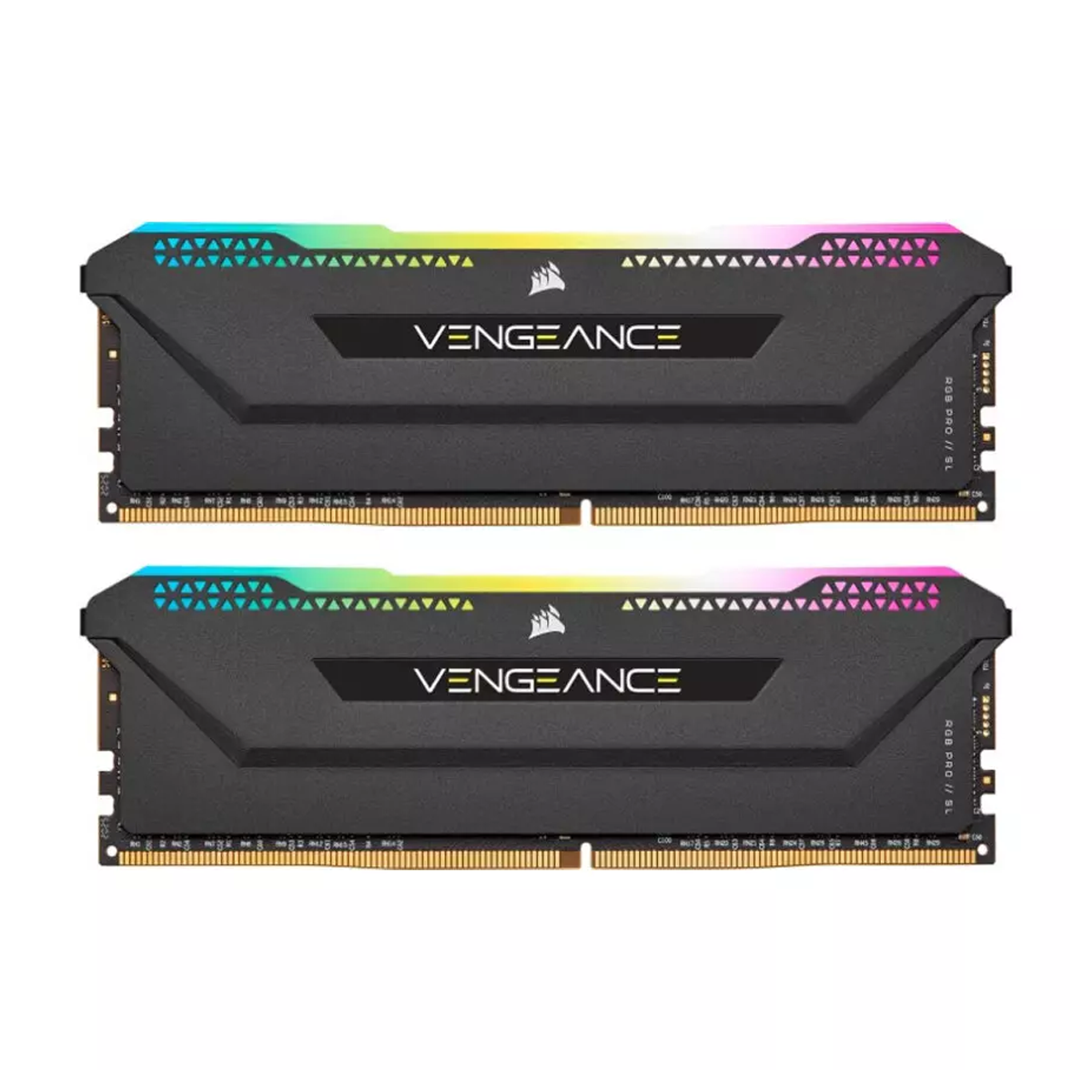 رم کامپیوتر DDR4 دو کاناله 3200 مگاهرتز CL16 کورسیر مدل VENGEANCE RGB PRO SL ظرفیت 16 گیگابایت رم کامپیوتر DDR4 دو کاناله 3200 مگاهرتز CL16 کورسیر مدل VENGEANCE RGB PRO SL ظرفیت 16 گیگابایت
