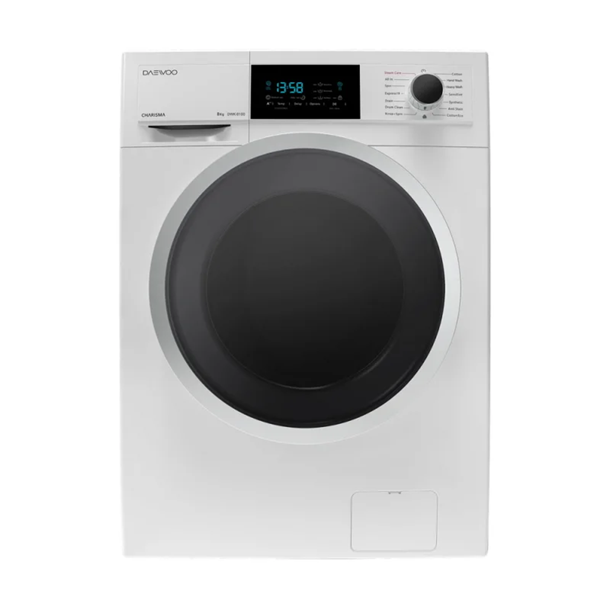 ماشین لباسشویی دوو 8 کیلویی سری کاریزما مدل DWK-8200 ماشین لباسشویی دوو 8 کیلویی سری کاریزما مدل DWK-8200