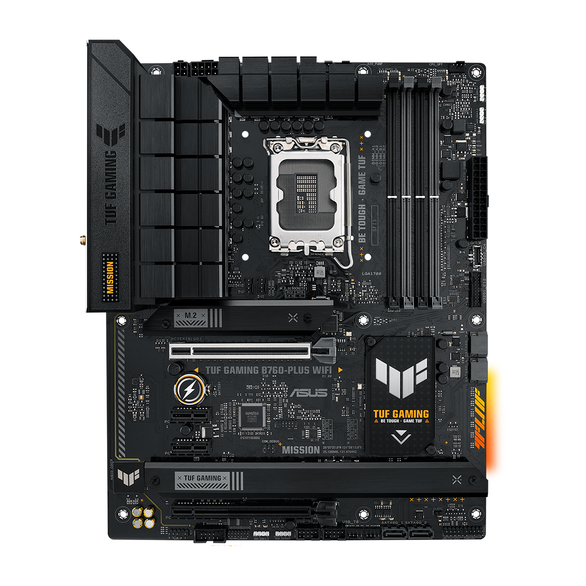 مادربرد ایسوس مدل TUF GAMING B760-PLUS WIFI DDR5 مادربرد ایسوس مدل TUF GAMING B760-PLUS WIFI DDR5