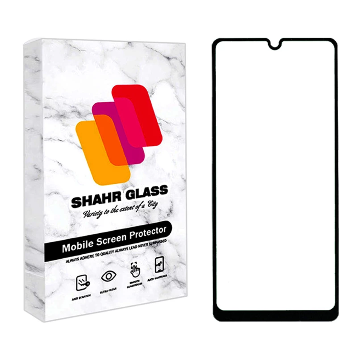 محافظ صفحه نمایش گوشی سامسونگ Galaxy A32 4G شهر گلس مدل CRS محافظ صفحه نمایش گوشی سامسونگ Galaxy A32 4G شهر گلس مدل CRS