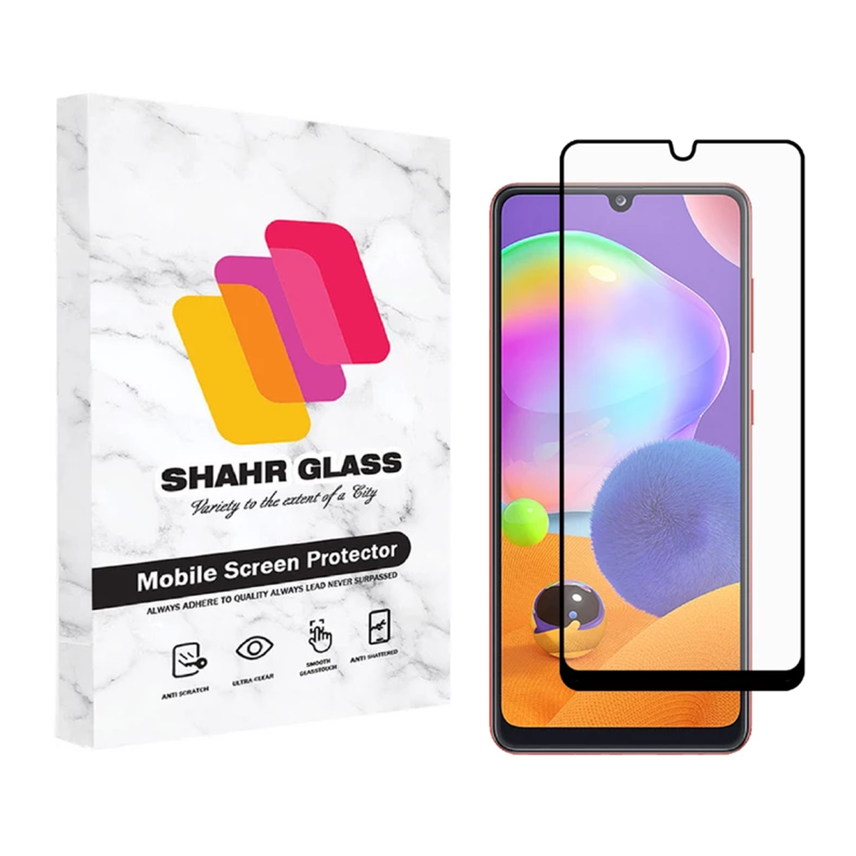 محافظ صفحه نمایش گوشی سامسونگ Galaxy A32 4G شهر گلس سرامیکی مدل CMT محافظ صفحه نمایش گوشی سامسونگ Galaxy A32 4G شهر گلس سرامیکی مدل CMT