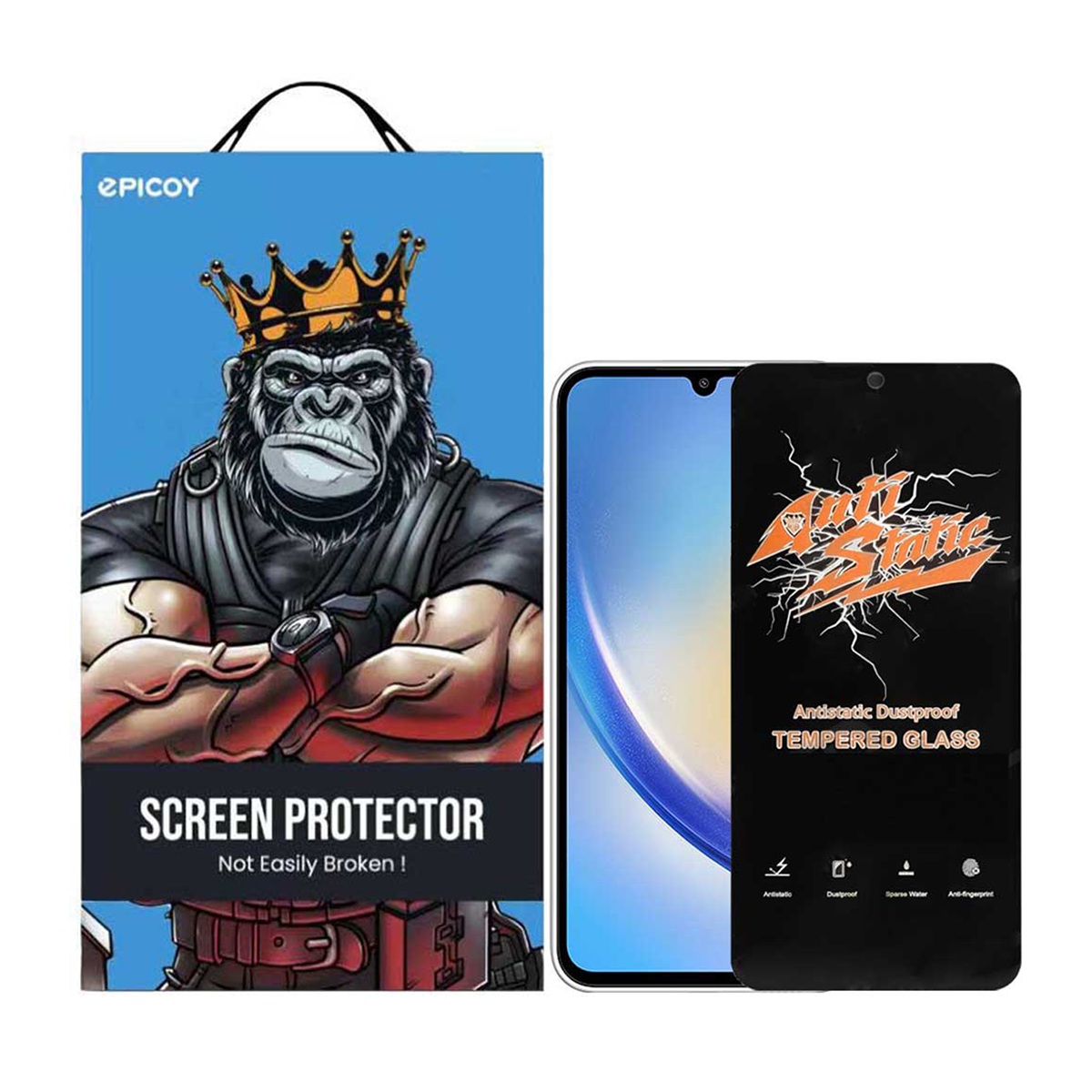 گلس گوشی سامسونگ Galaxy A34 اپیکوی مدل Antistatic Dustproof گلس گوشی سامسونگ Galaxy A34 اپیکوی مدل Antistatic Dustproof