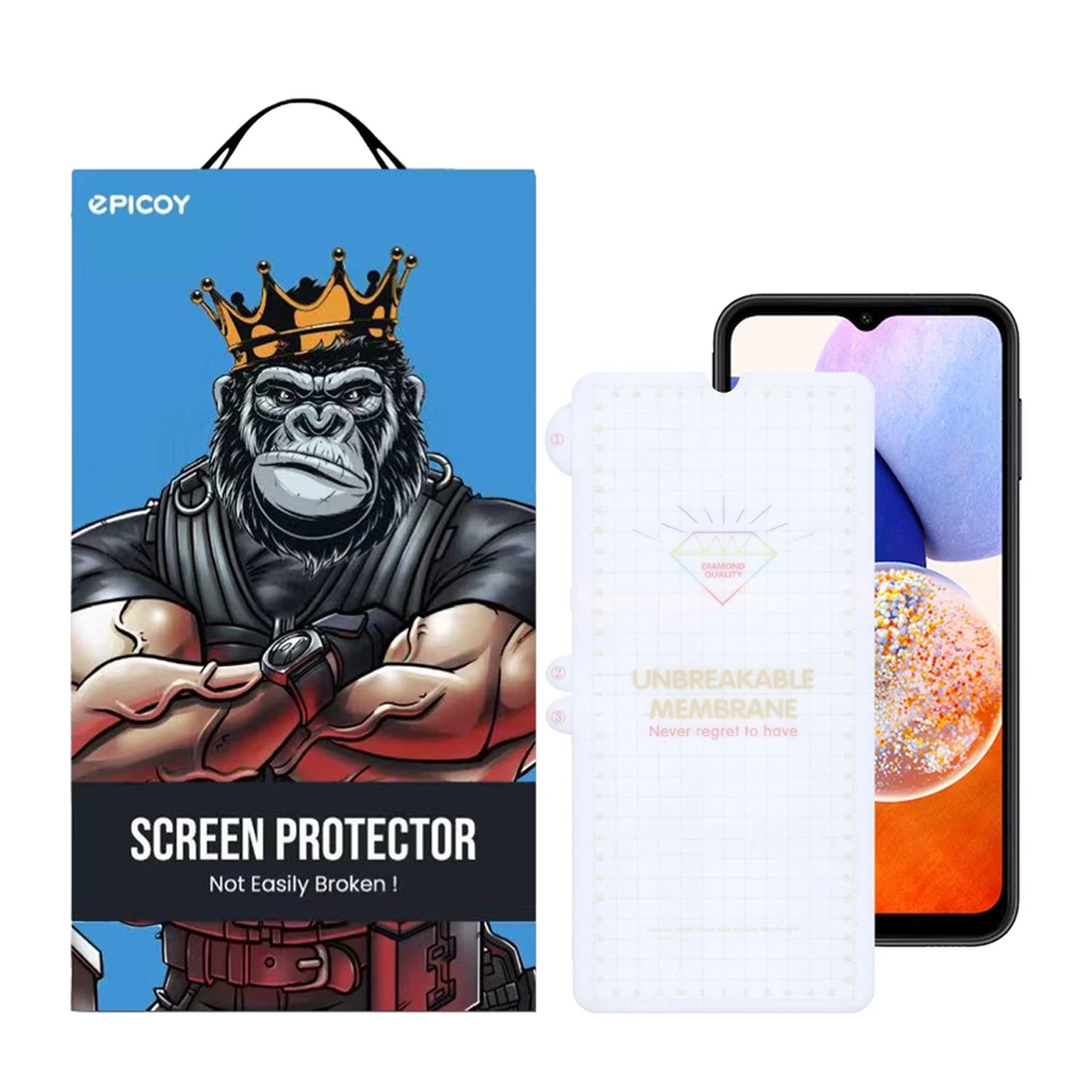 گلس گوشی سامسونگ Galaxy A14/M23 اپیکوی مدل Hydrogel گلس گوشی سامسونگ Galaxy A14/M23 اپیکوی مدل Hydrogel