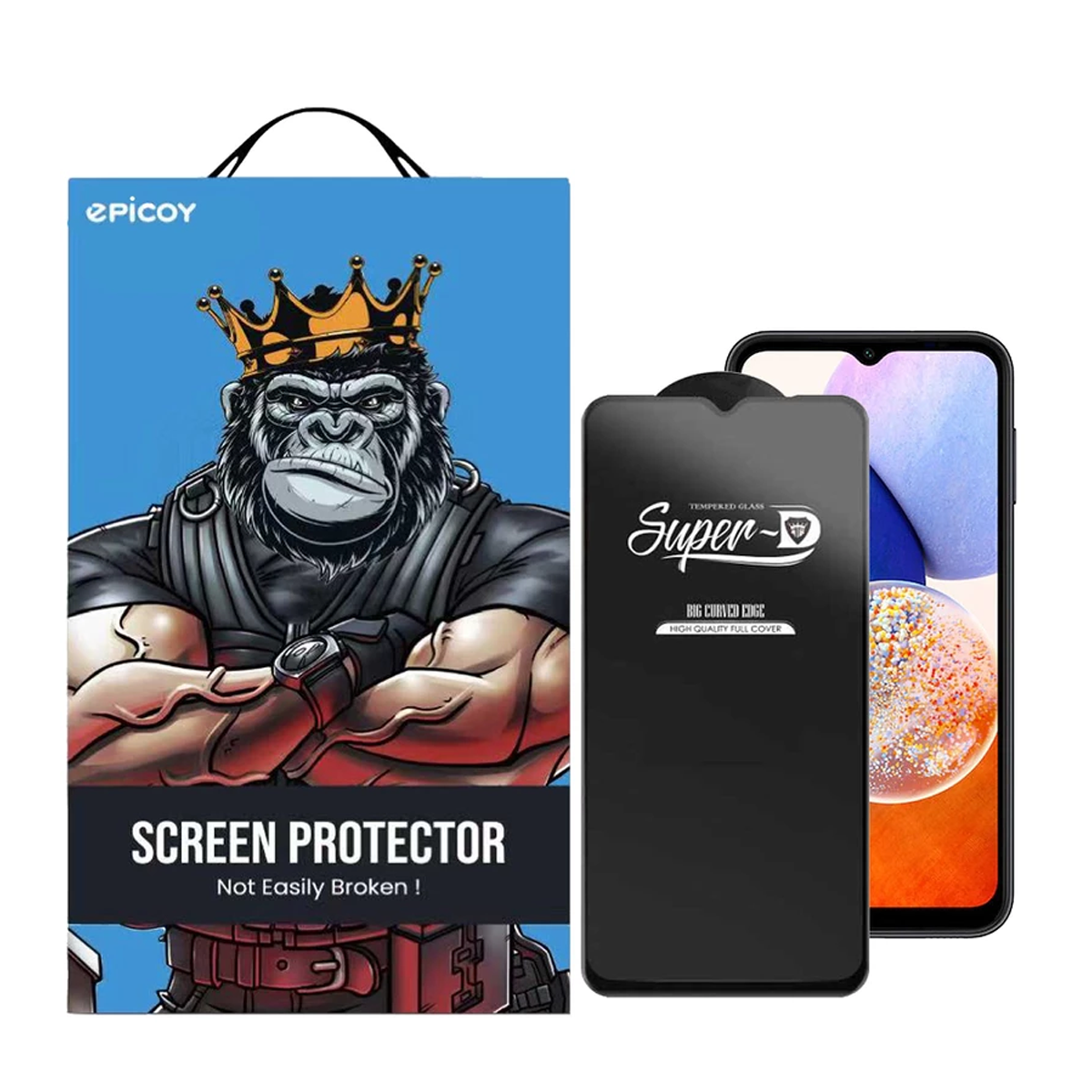 گلس گوشی سامسونگ Galaxy A14 5G/4G اپیکوی مدل Super 5D گلس گوشی سامسونگ Galaxy A14 5G/4G اپیکوی مدل Super 5D