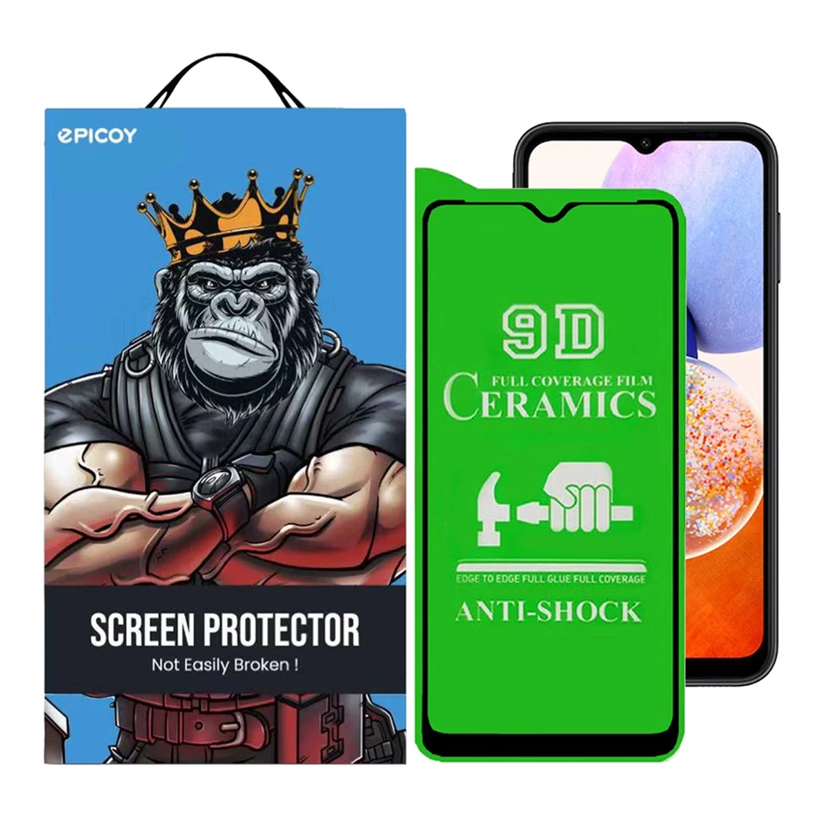 محافظ صفحه نمایش گوشی سامسونگ Galaxy A23 / A14 اپیکوی سرامیکی مدل unbreakable محافظ صفحه نمایش گوشی سامسونگ Galaxy A23 / A14 اپیکوی سرامیکی مدل unbreakable